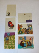 Simpsons Skybox Clear Cel Set Of 6 C1-C6 1993 RARE Itchy and Scratchy Homer 