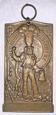 VINTAGE BELGIAN MEDAL " CARNAVAL DE BINCHE "