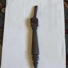 17th Century Brown Patina Pendulum Door Knocker or Hammer Nice Condition!