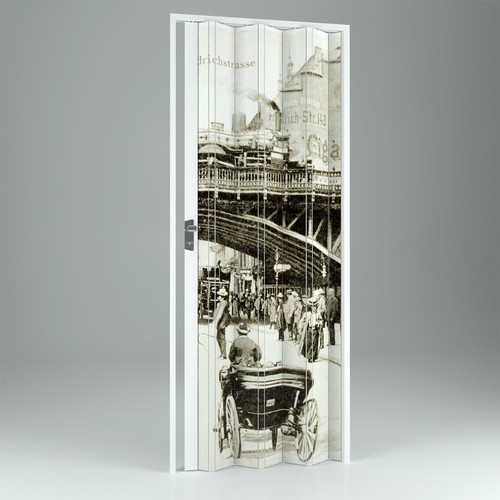 Porte accordèon pvc - accordÈon,