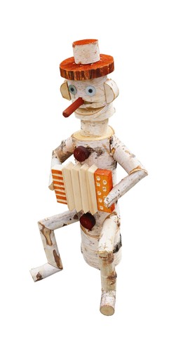 Figurine bois jardin - , –