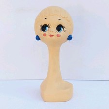 Tete a Chapeau TWIGGY, Annees 70 Vintage (N°1)