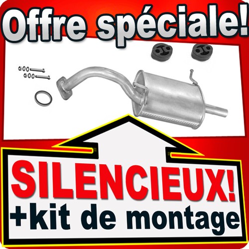 Silencieux arriere pour - arriere,