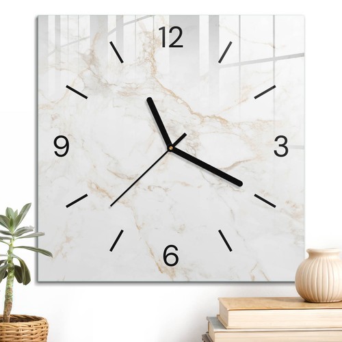 Horloge verre trempé - horloge,