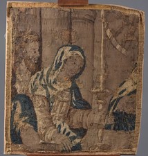 Authentic Aubusson Tapestry from the Felletin workshops, 17th Century.