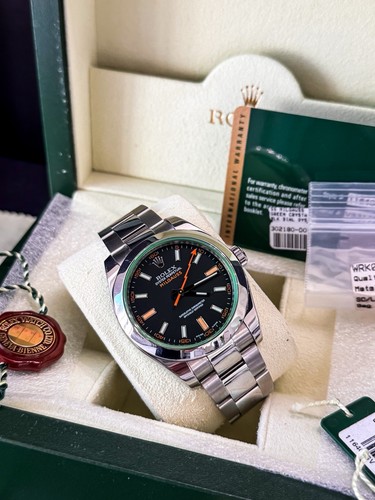 Rolex milgauss 116400gv - rolex,