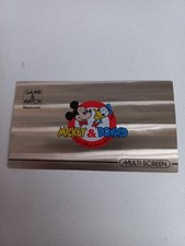 game watch Nintendo plaque déco MICKEY ET DONALD