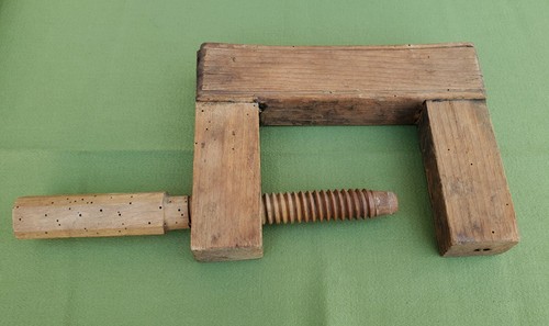 Ancienne presse bois - presse,