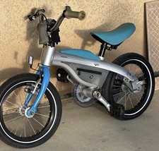 BMW Kids Bike Blue Balance Bicycle