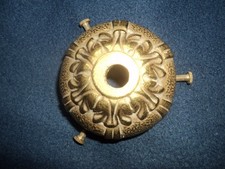 GRIFFE  BRONZE TULIPE PATE DE