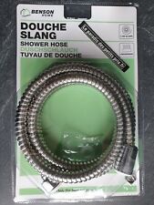 Tuyau de douche universel métal .flexible 1.5 M livré avec joints ,tuyau pommeau