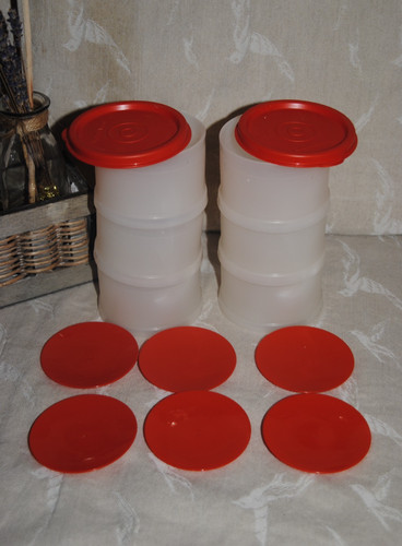 Tupperware empilodeco set - tupperware, 6