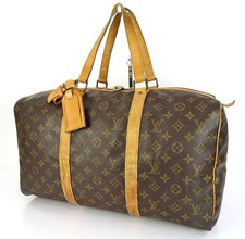 Authentic LOUIS VUITTON Sac Souple 45 Monogram Tote Duffle Bag #61553