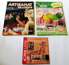 Lot de 2 livres et 1 revue