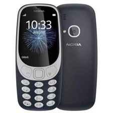 Nokia 3310 2017 2G Dual Sim - Téléphone Portable Débloqué, Bleu Foncé/Gris