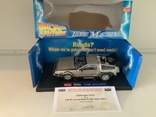 Sun Star De Lorean Back to the Future Signed Christopher Lloyd