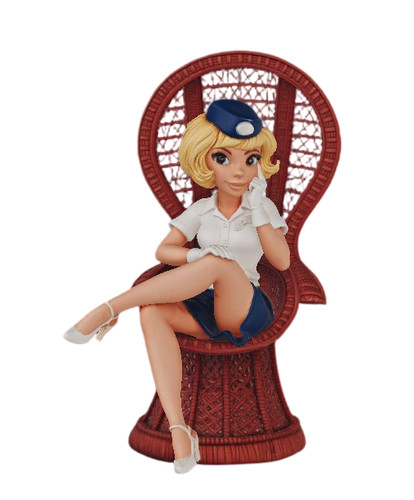 Figurine natacha hotesse - figurine,