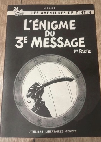 Lot tintin pastiche - lot,