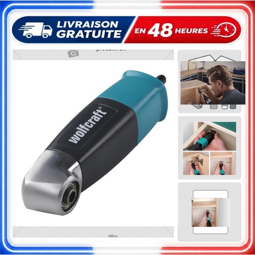 Wolfcraft renvoi angle - d'angle, 90°