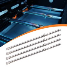 4 tubes de brûleur en acier