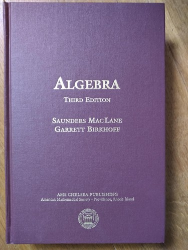 Livre algebra ams chelsea - livre,