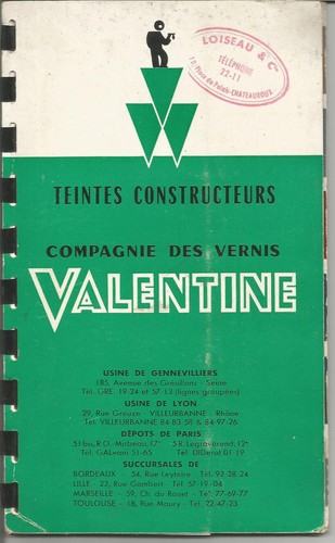 Nuancier teintes constructeurs - nuancier,