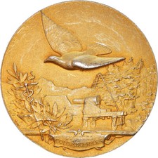 [#8672] France, Medal, Sociétés Colombophiles, Salbris, Loir-et-Cher, Sports &