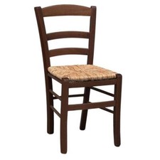 Chaise En Bois Paysanne Noyer