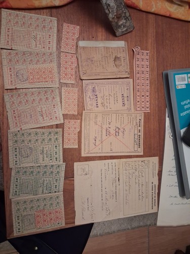 Lot document tickets de - document, et
