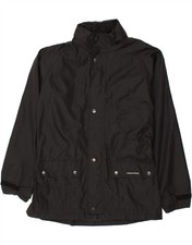 TUCANO URBANO Mens Hooded Rain Jacket UK 38 Medium Black Polyamide PS08