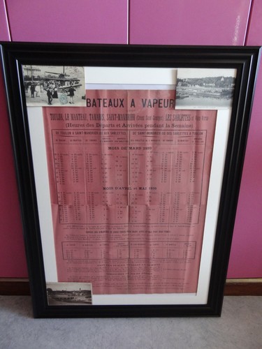 Ancienne affiche objet - affiche,