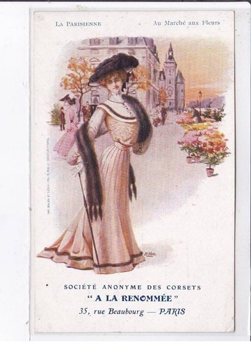 Publicite les corset - publicite, la