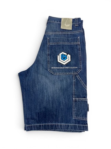 Bermuda jeans baggy unisex - bermuda,