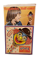 Tragabolas Ball Eater PAYA Racket Clown Drum Bazaar Set Vintage Toy