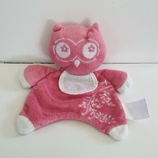 Doudou Plat Chouette Hibou