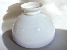 ?White Opaline Dayshade, Globe or Sconce, Mushroom Shape, Vintage