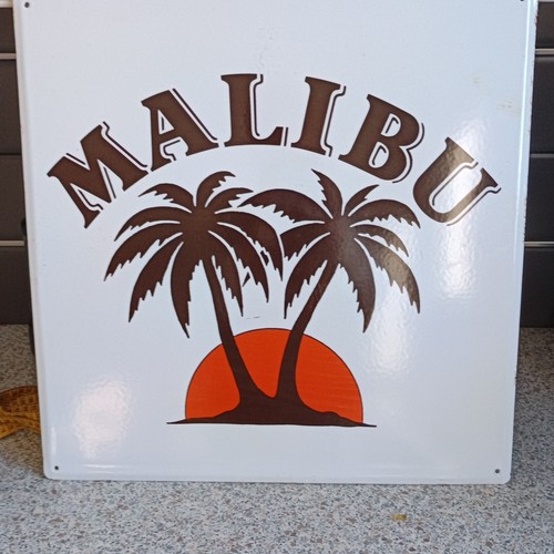 Malibu plaque enseigne - plaque,