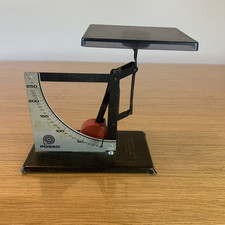 Vintage Posso Letters Weigh Desk Scale Ref Gg
