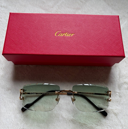 Cartier rimless rectangle - rimless,