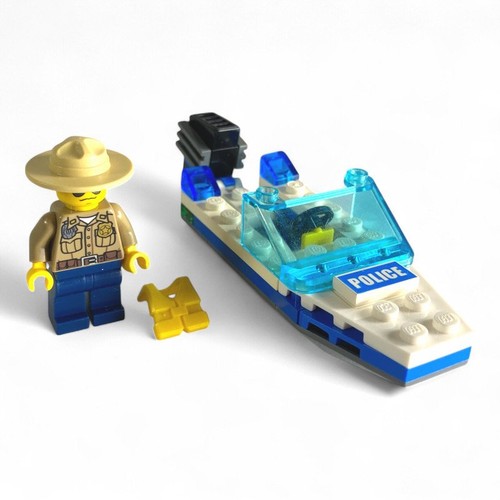 Lego town police - town, boat