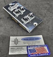  1961  1962 LINCOLN  CONTINENTAL MASTER PANEL POWER WINDOW SWITCHES * REBUILT *