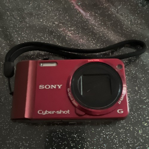 Sony cyber shot dsc - dsc-h70, rouge