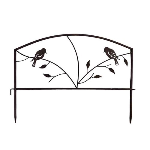 Barrière jardin oiseaux