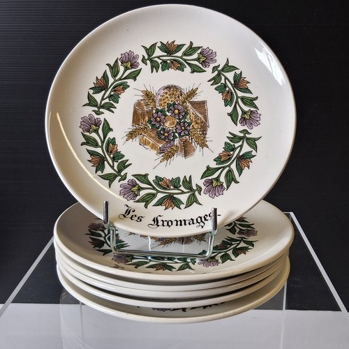 Assiettes faïence à - 6,