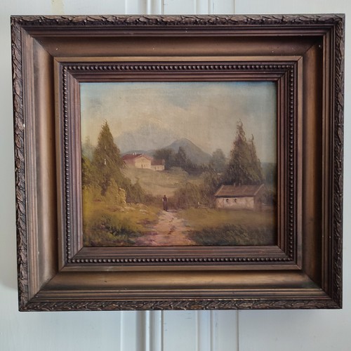 Tableau huile sur - huile,