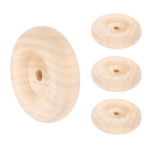 Roues bois dia 8 - en, 5/8"