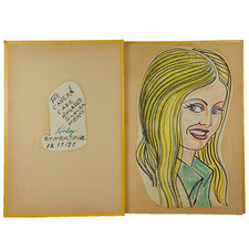 Vintage La Caverna Café Nogales Scrapbook w Art by Ignacio Heredia Fred Rhoads