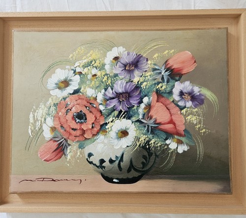 Tableau ancien huile - huile, sur