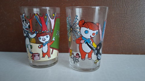 Lot verres à moutarde - 2,