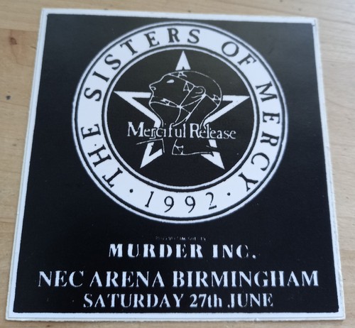 The sisters mercy nec arena - the, of
